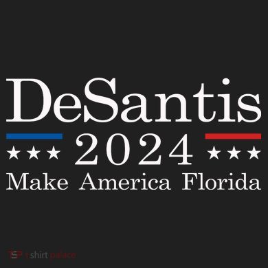 DeSantis 2024 Make America Florida Plastic Christmas Ball Ornament