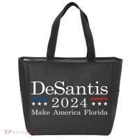 DeSantis 2024 Make America Florida Tote Bag thumb 0