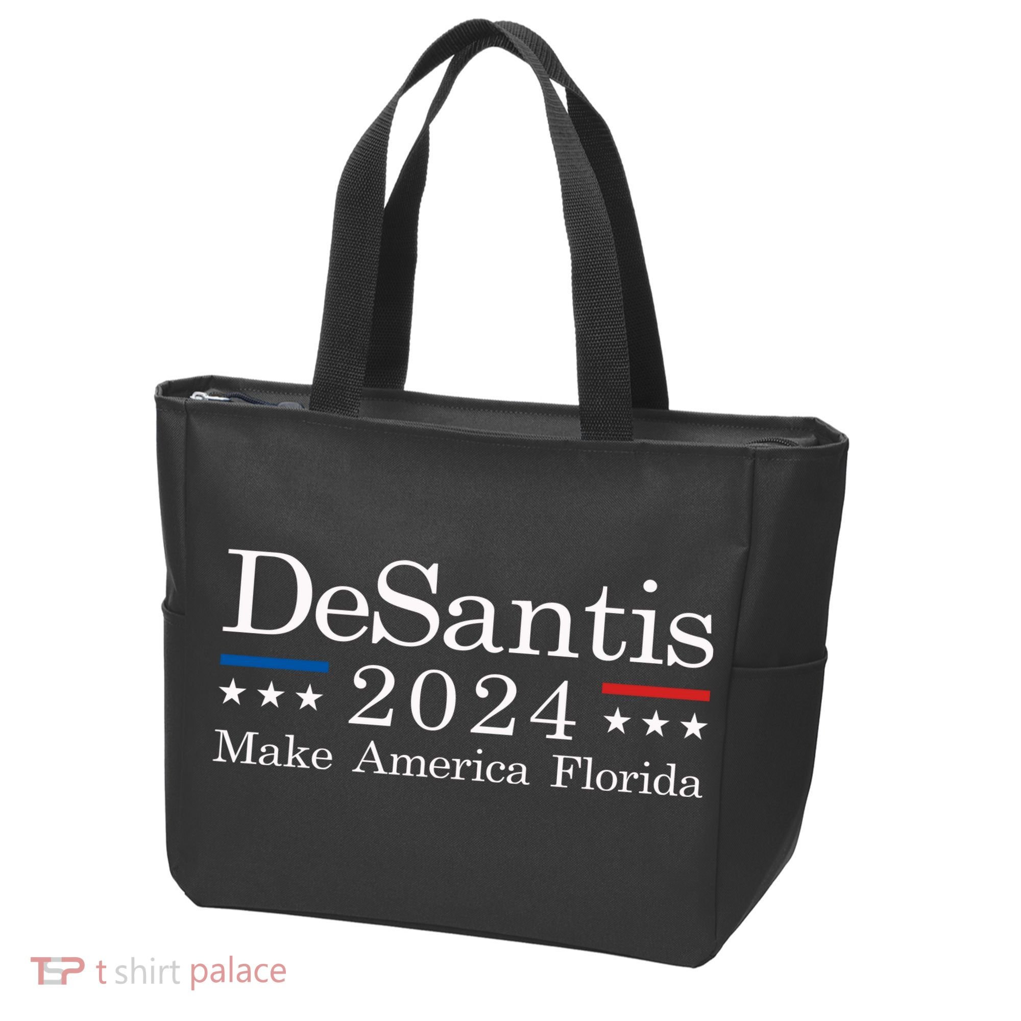DeSantis 2024 Make America Florida Tote Bag