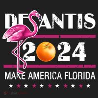 Desantis 2024 Make America Florida Flamingo Tumbler thumb 3