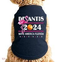 Desantis 2024 Make America Florida Flamingo Doggie Tank thumb 0
