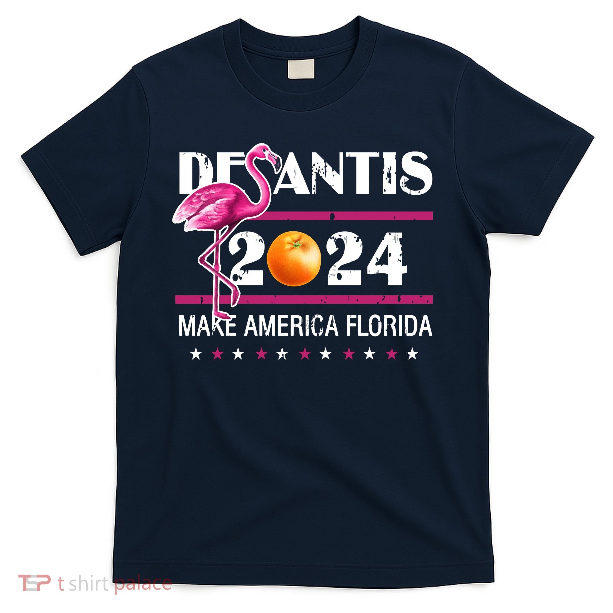 Desantis 2024 Make America Florida Flamingo T-Shirt