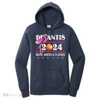 Desantis 2024 Make America Florida Flamingo Women's Hoodie thumb 0