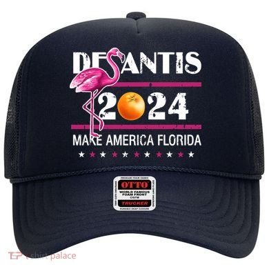 Desantis 2024 Make America Florida Flamingo Hat