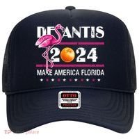 Desantis 2024 Make America Florida Flamingo Hat thumb 0