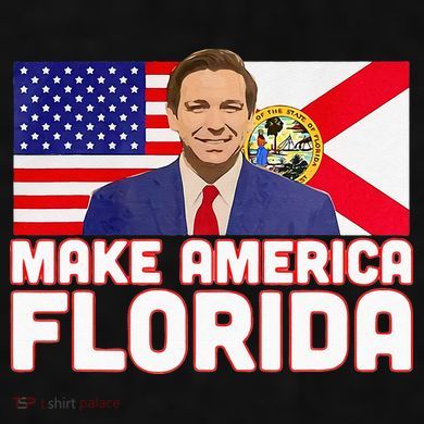 DeSantis 2024 Make America Florida DeSantis 2024 Ladies PosiCharge Tri-Blend Wicking Tank