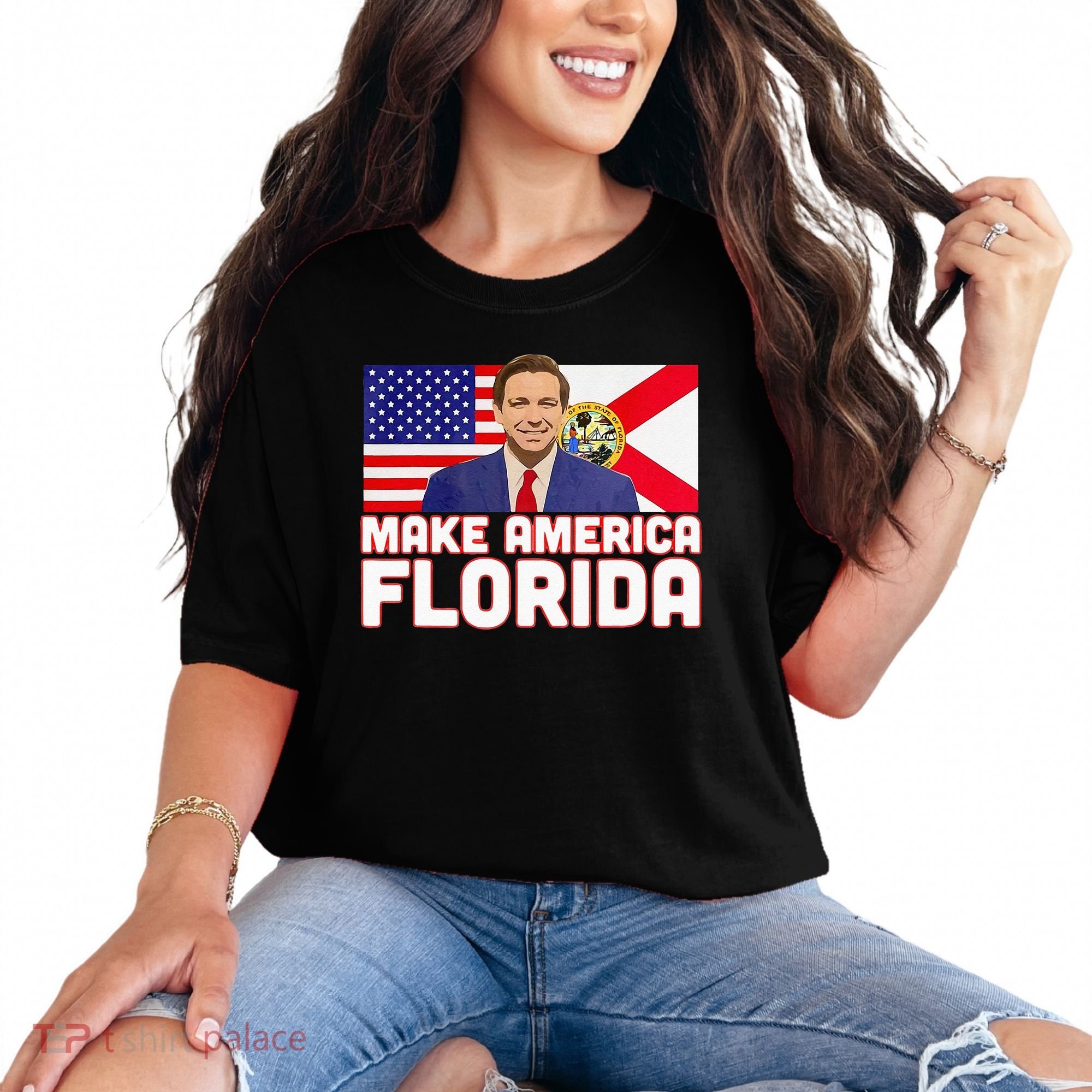 DeSantis 2024 Make America Florida DeSantis 2024 Comfort Colors T-Shirt