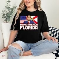 DeSantis 2024 Make America Florida DeSantis 2024 Comfort Colors T-Shirt thumb 2