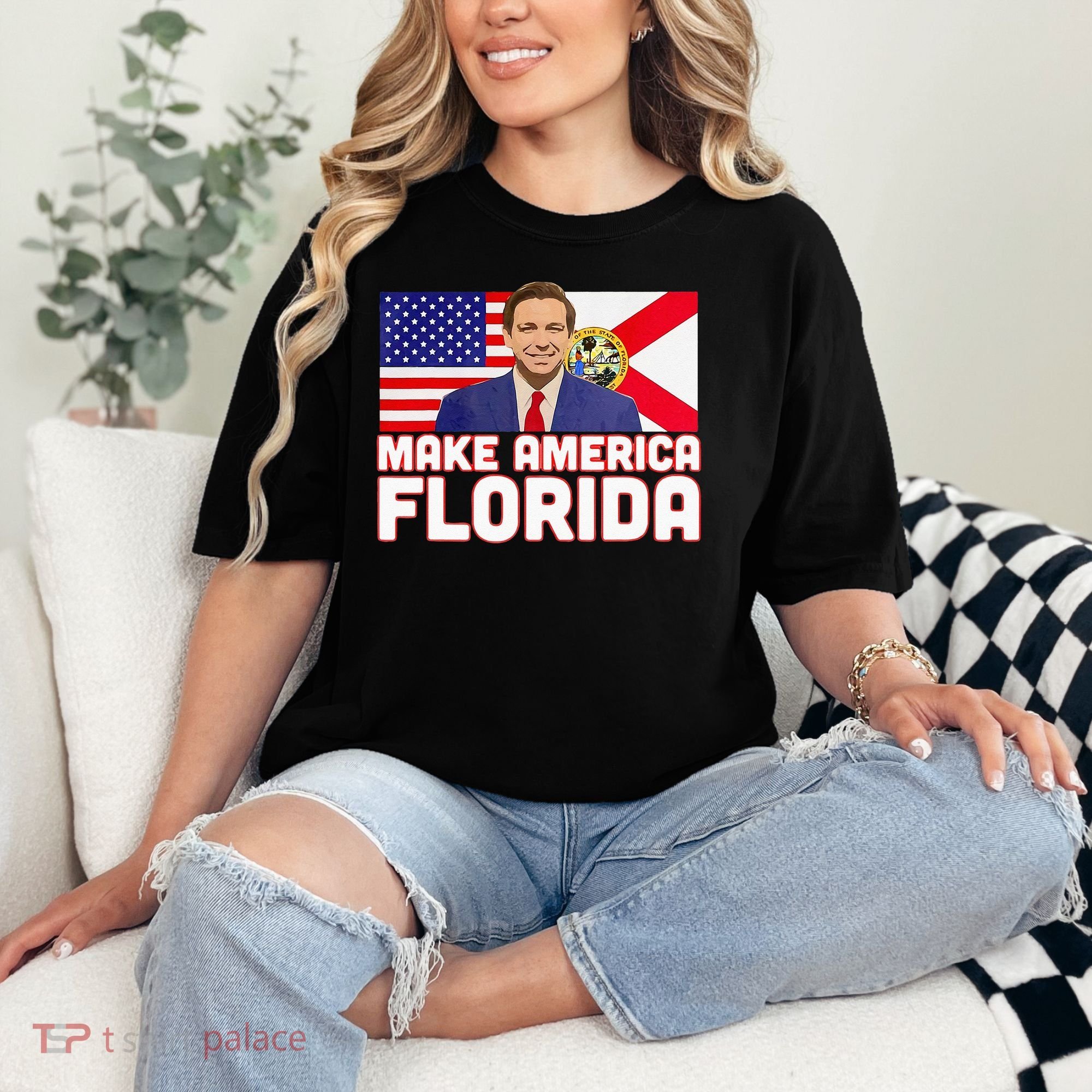 DeSantis 2024 Make America Florida DeSantis 2024 Comfort Colors T-Shirt