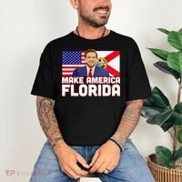 DeSantis 2024 Make America Florida DeSantis 2024 Comfort Colors T-Shirt thumb 3