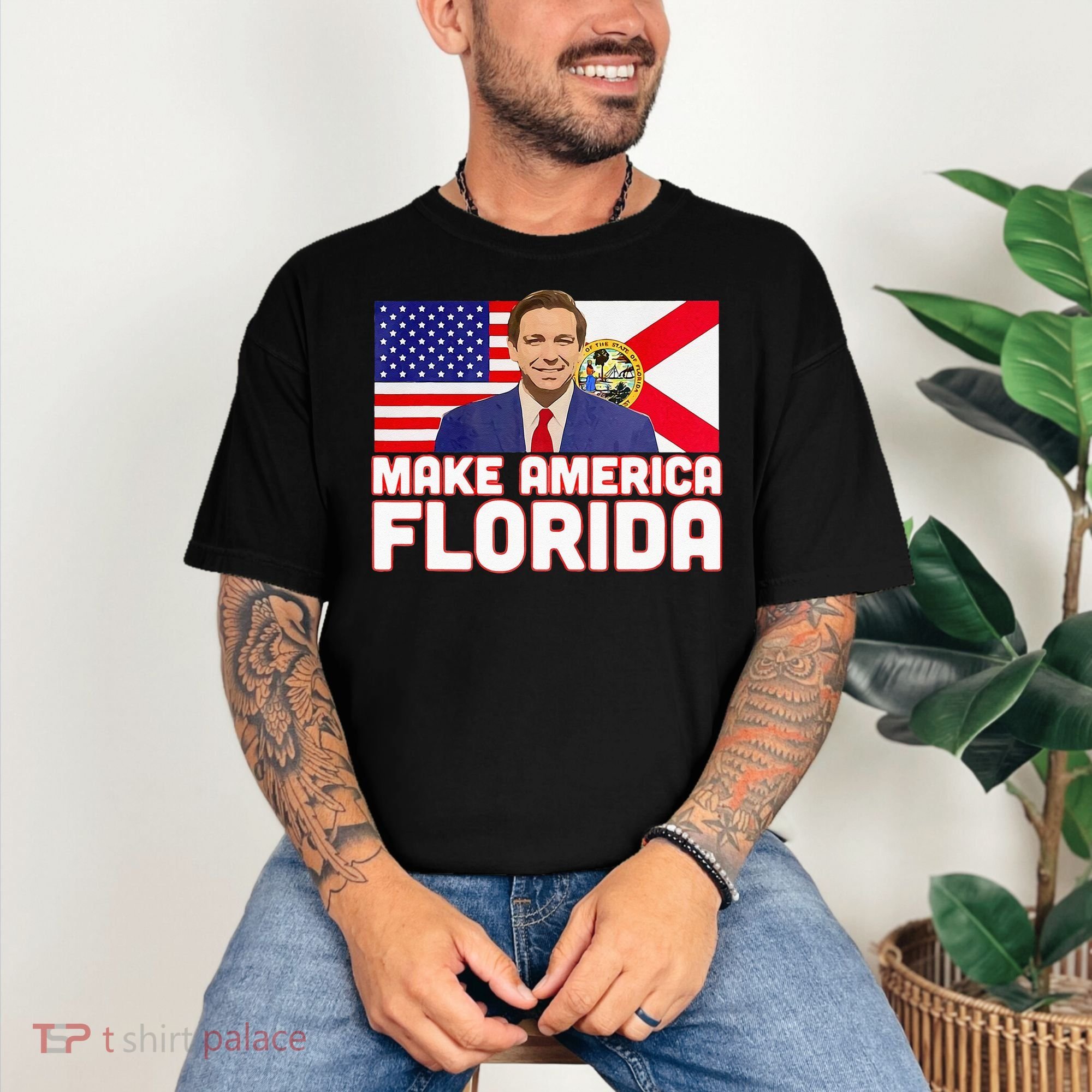 DeSantis 2024 Make America Florida DeSantis 2024 Comfort Colors T-Shirt