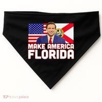 DeSantis 2024 Make America Florida DeSantis 2024 USA-Made Doggie Bandana thumb 0