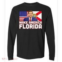 DeSantis 2024 Make America Florida DeSantis 2024 Comfort Colors Heavyweight Long Sleeve T-Shirt thumb 0