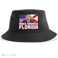 DeSantis 2024 Make America Florida DeSantis 2024 Sustainable Bucket Hat thumb 0