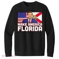 DeSantis 2024 Make America Florida DeSantis 2024 V.I.T. Fleece Crew Sweatshirt thumb 0
