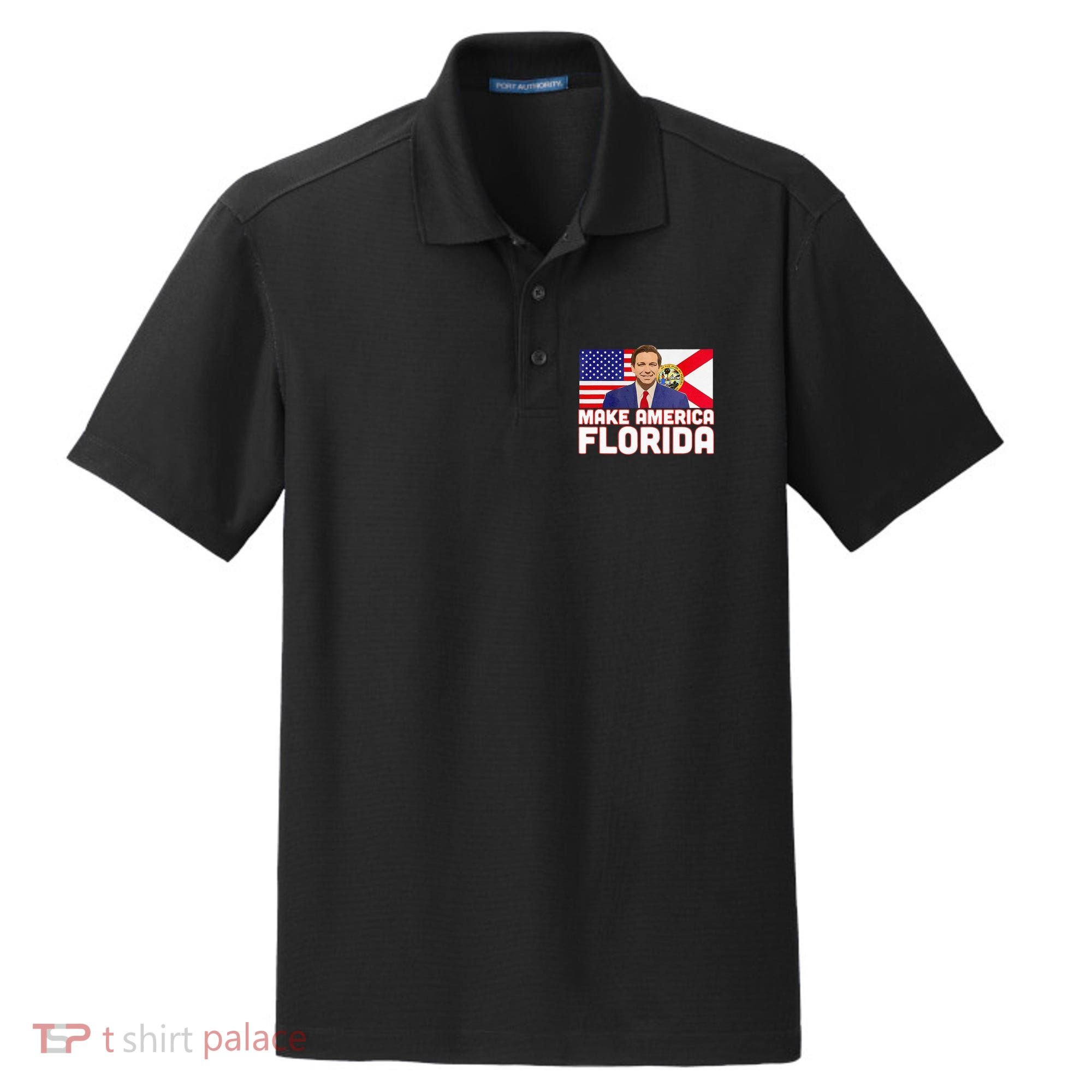DeSantis 2024 Make America Florida DeSantis 2024 Dry Zone Grid Polo