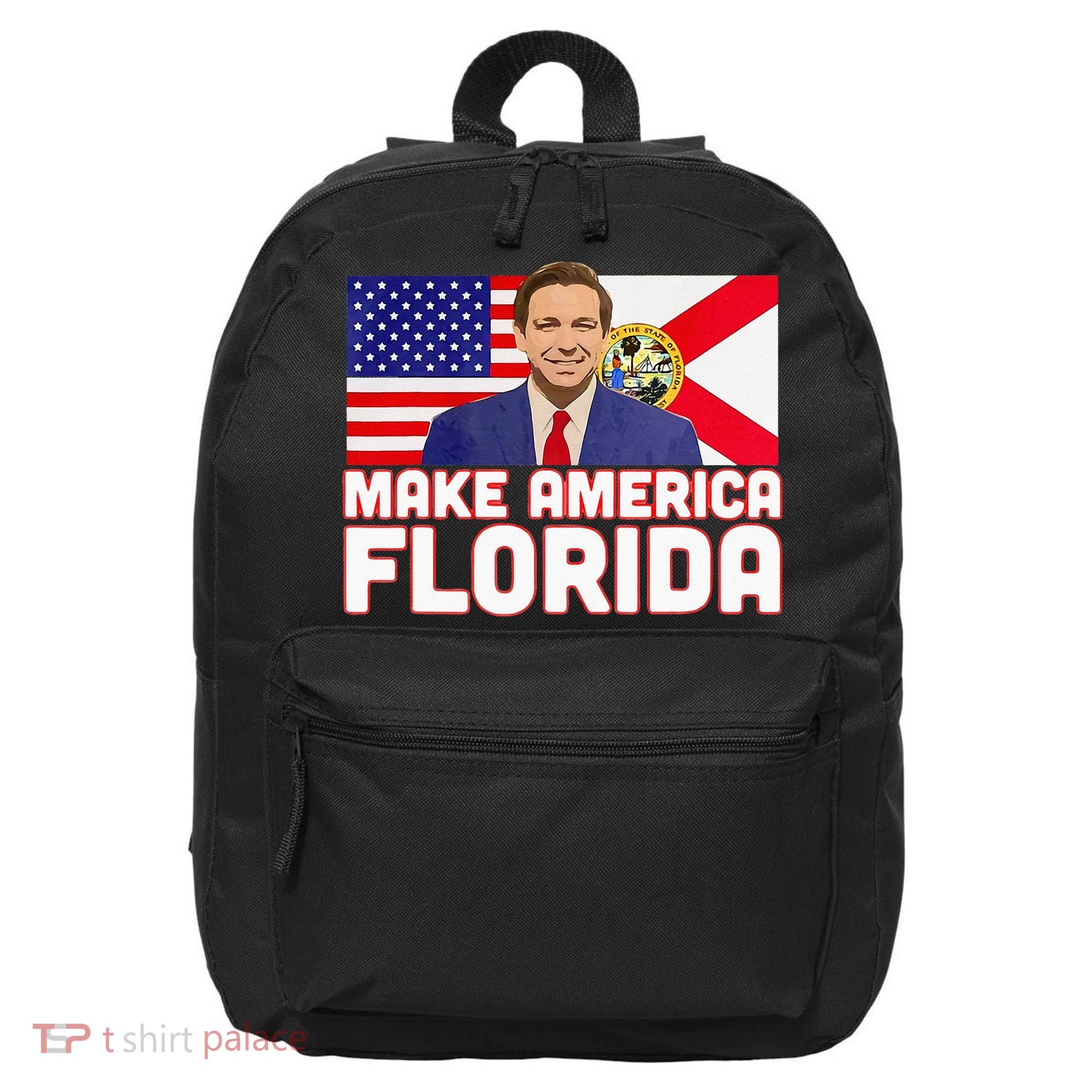 DeSantis 2024 Make America Florida DeSantis 2024 16 in Basic Backpack