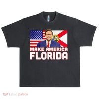 DeSantis 2024 Make America Florida DeSantis 2024 Urban Oversized Heavyweight T-Shirt thumb 0