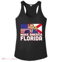 DeSantis 2024 Make America Florida DeSantis 2024 Ladies PosiCharge Competitor Racerback Tank thumb 0