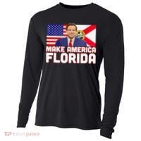 DeSantis 2024 Make America Florida DeSantis 2024 Cooling Performance Long Sleeve Crew thumb 0