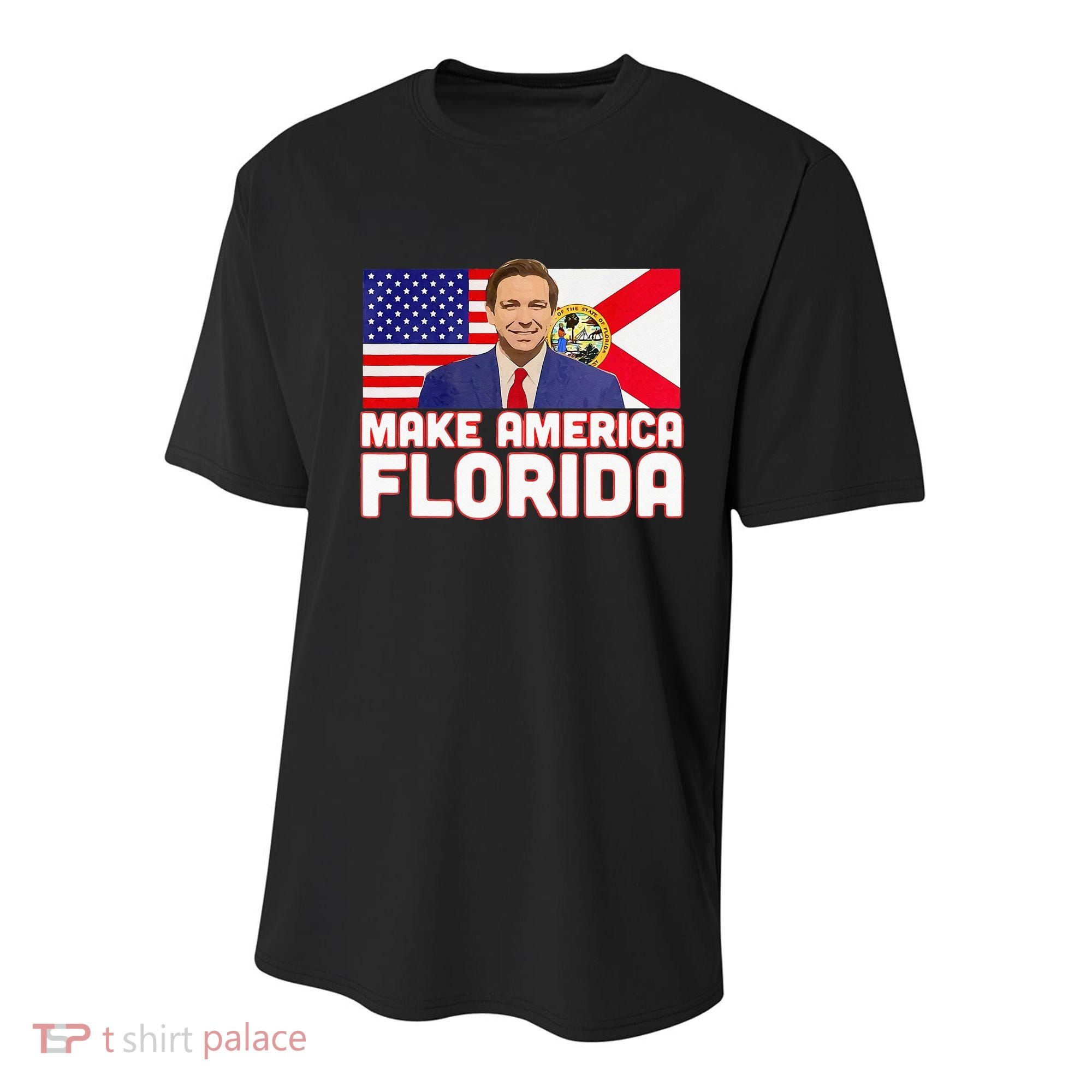 DeSantis 2024 Make America Florida DeSantis 2024 Youth Performance Sprint T-Shirt