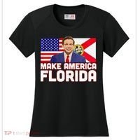DeSantis 2024 Make America Florida DeSantis 2024 Women's Cooling Performance Crew T-Shirt thumb 0