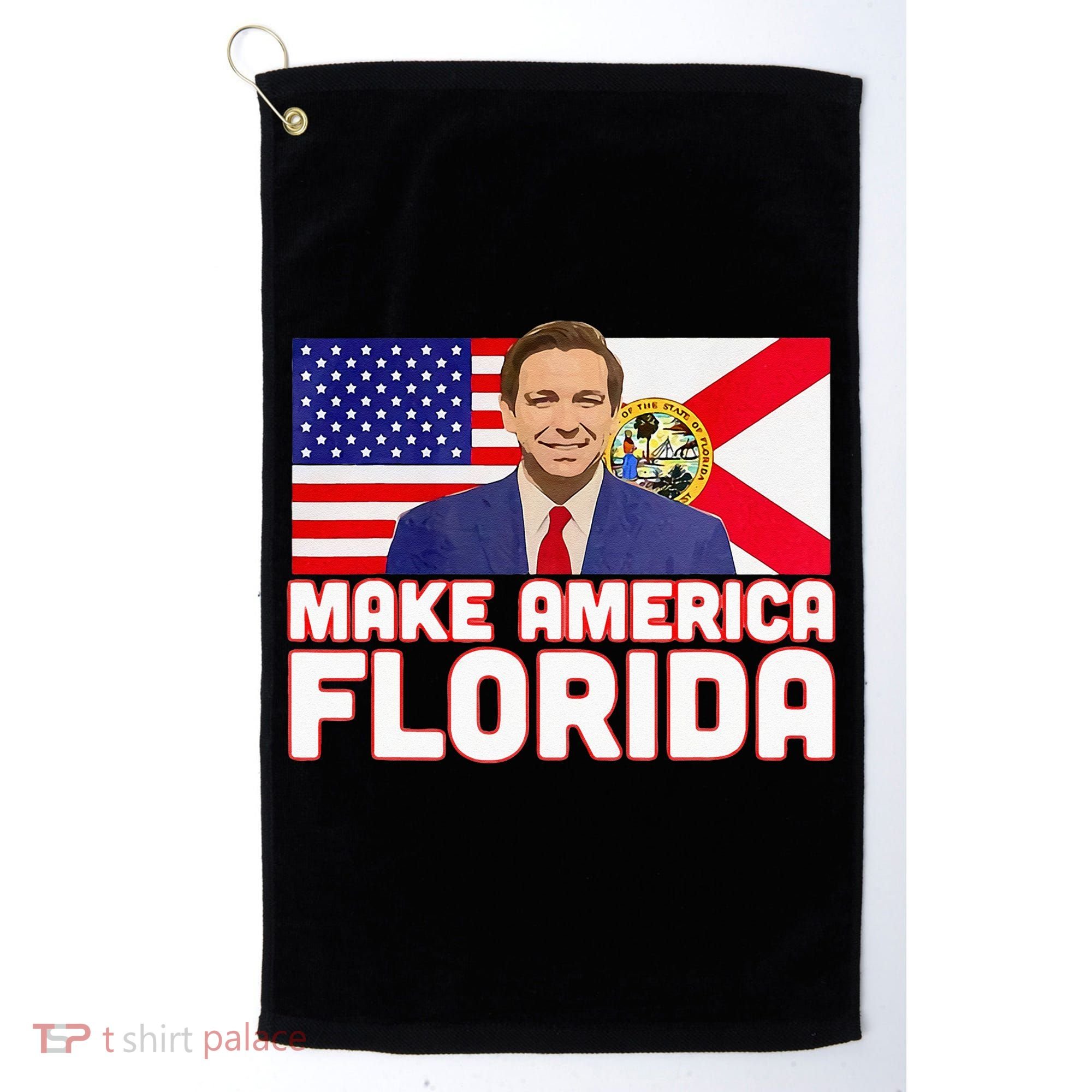 DeSantis 2024 Make America Florida DeSantis 2024 Golf Towel