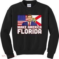 DeSantis 2024 Make America Florida DeSantis 2024 Kids Sweatshirt thumb 0