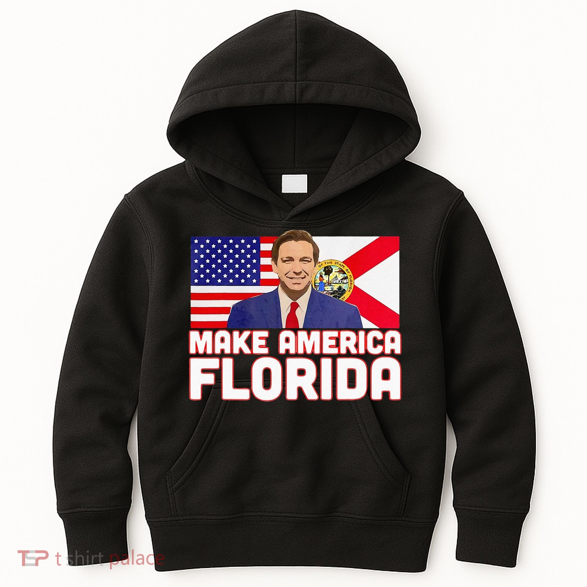 DeSantis 2024 Make America Florida DeSantis 2024 Kids Hoodie