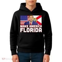 DeSantis 2024 Make America Florida DeSantis 2024 Kids Hoodie thumb 4