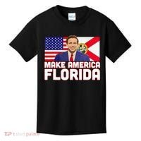 DeSantis 2024 Make America Florida DeSantis 2024 Kids T-Shirt thumb 0