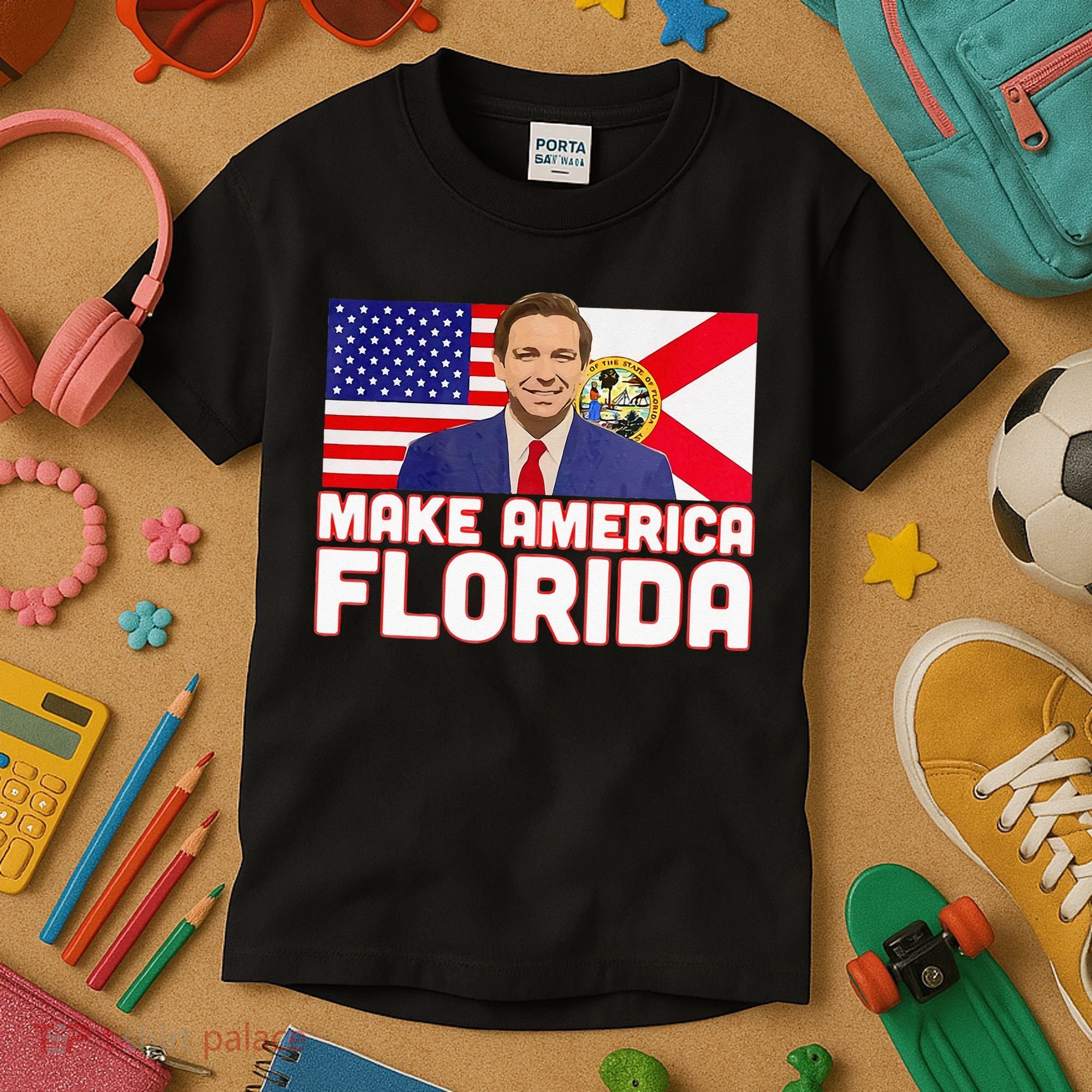 DeSantis 2024 Make America Florida DeSantis 2024 Kids T-Shirt