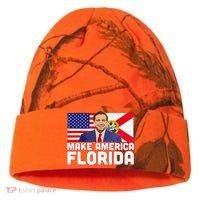 DeSantis 2024 Make America Florida DeSantis 2024 Kati Licensed 12" Camo Cuffed Beanie thumb 0