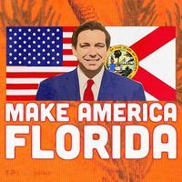 DeSantis 2024 Make America Florida DeSantis 2024 Kati Licensed 12" Camo Cuffed Beanie thumb 2