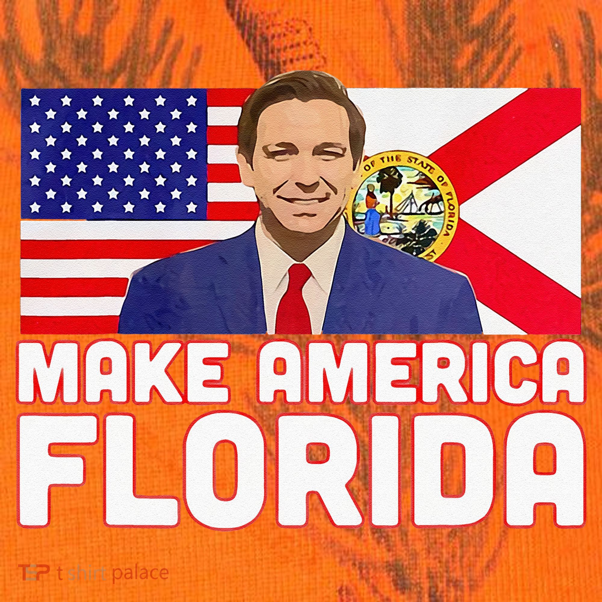 DeSantis 2024 Make America Florida DeSantis 2024 Kati Licensed 12" Camo Cuffed Beanie