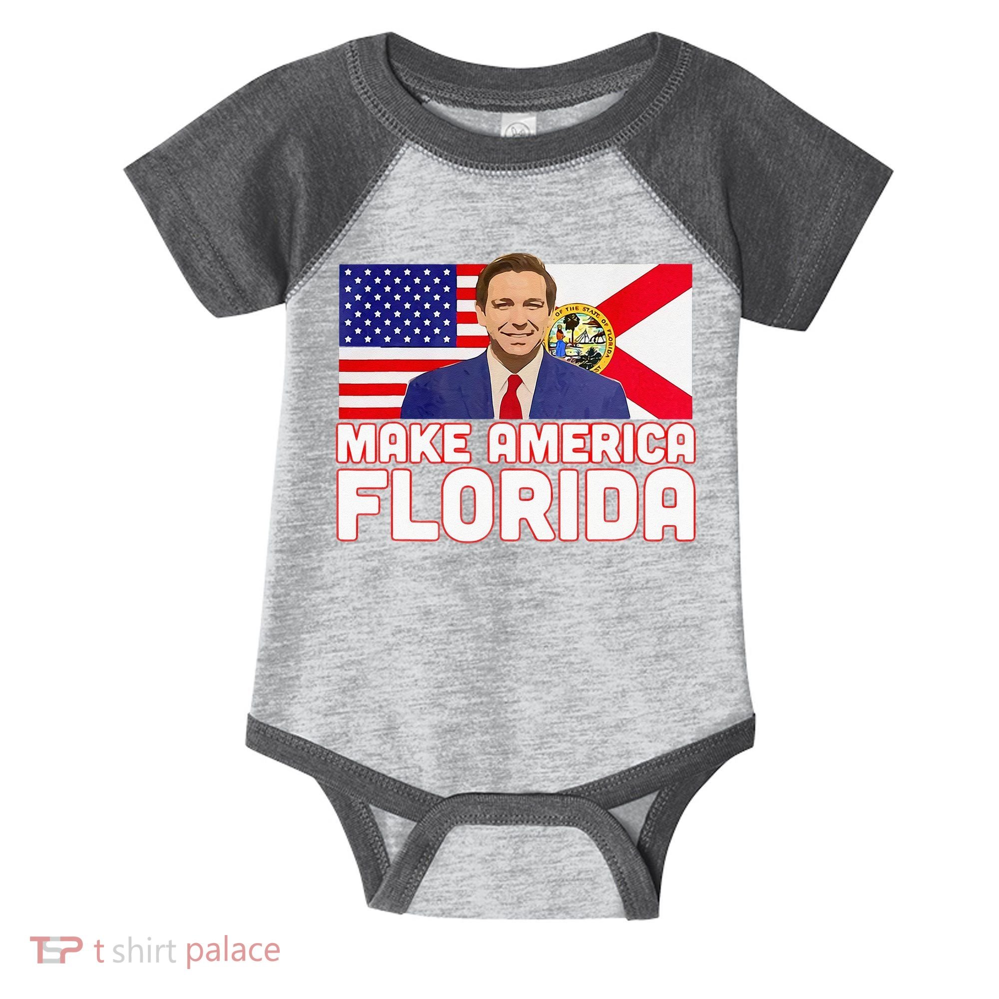 DeSantis 2024 Make America Florida DeSantis 2024 Infant Baby Jersey Bodysuit