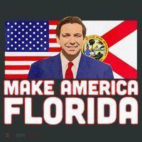 DeSantis 2024 Make America Florida DeSantis 2024 Infant Baby Jersey Bodysuit thumb 2
