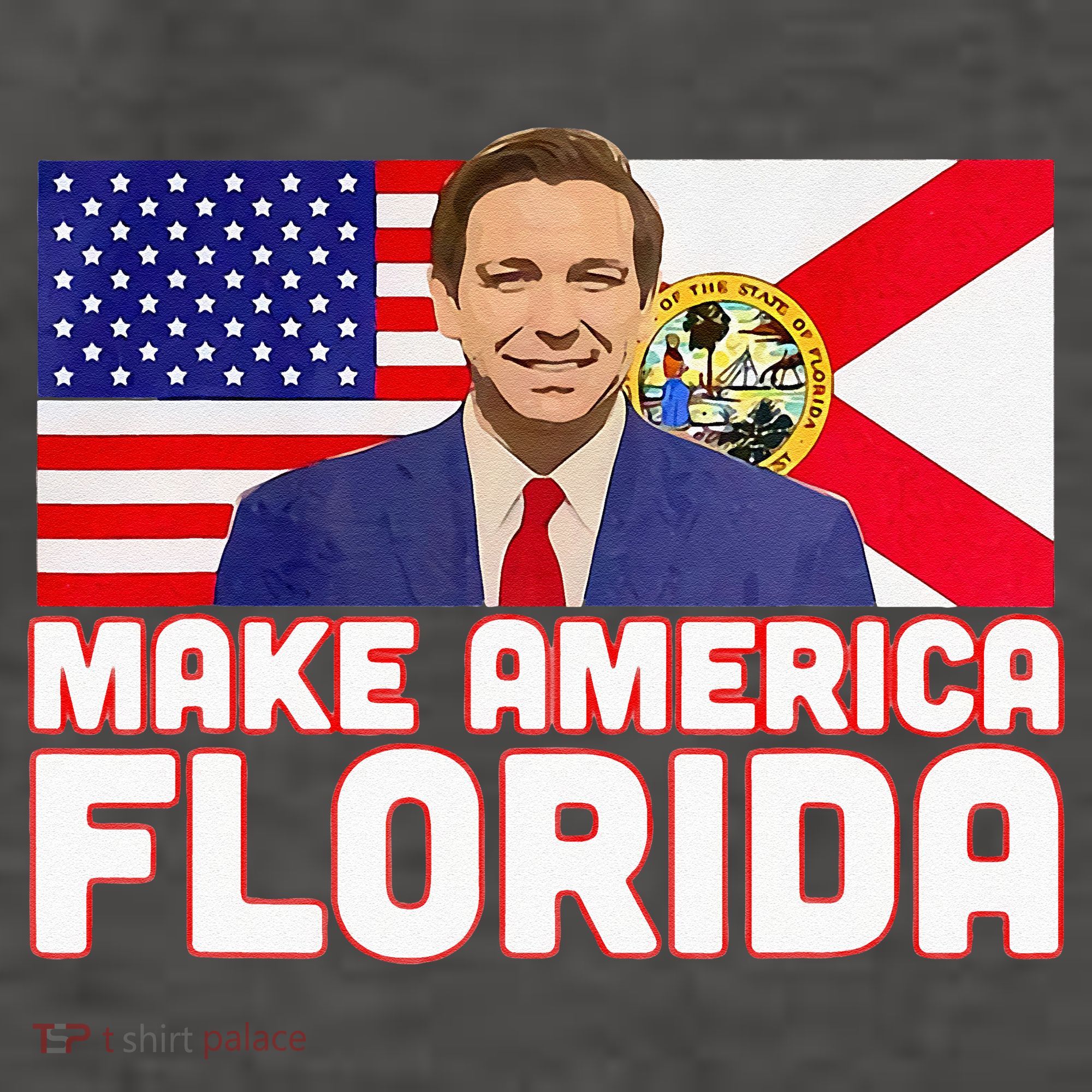 DeSantis 2024 Make America Florida DeSantis 2024 Vector Backpack