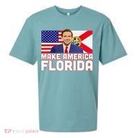 DeSantis 2024 Make America Florida DeSantis 2024 Sueded Cloud Jersey T-Shirt thumb 0