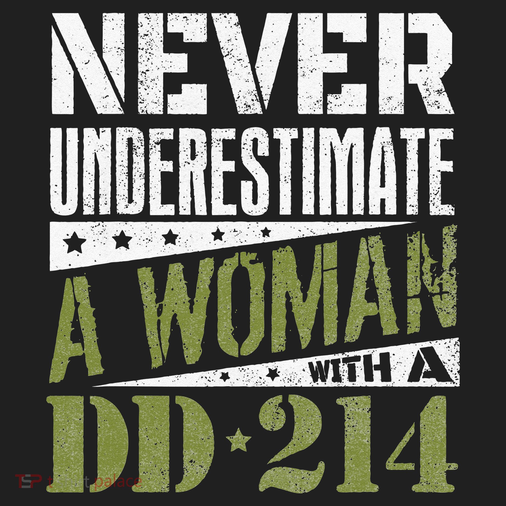DD 214 Never Underestimate A Woman With DD214 Veteran Beanie