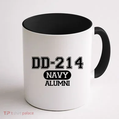 Dd 214 Navy Alumni Coffee Mug back