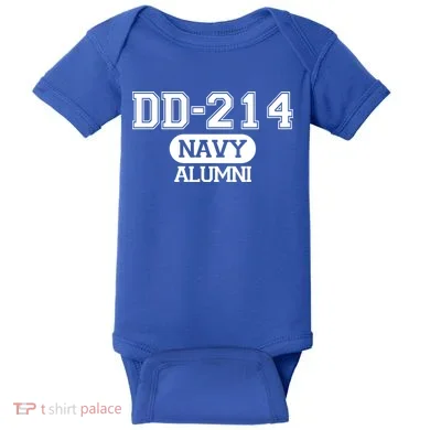 Dd 214 Navy Alumni Baby Bodysuit