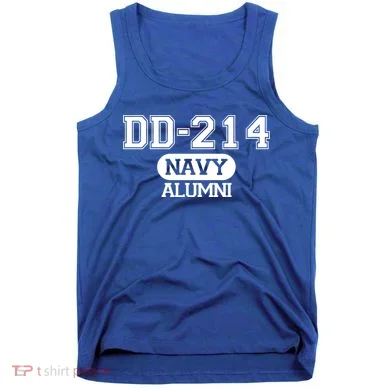 Dd 214 Navy Alumni Tank Top