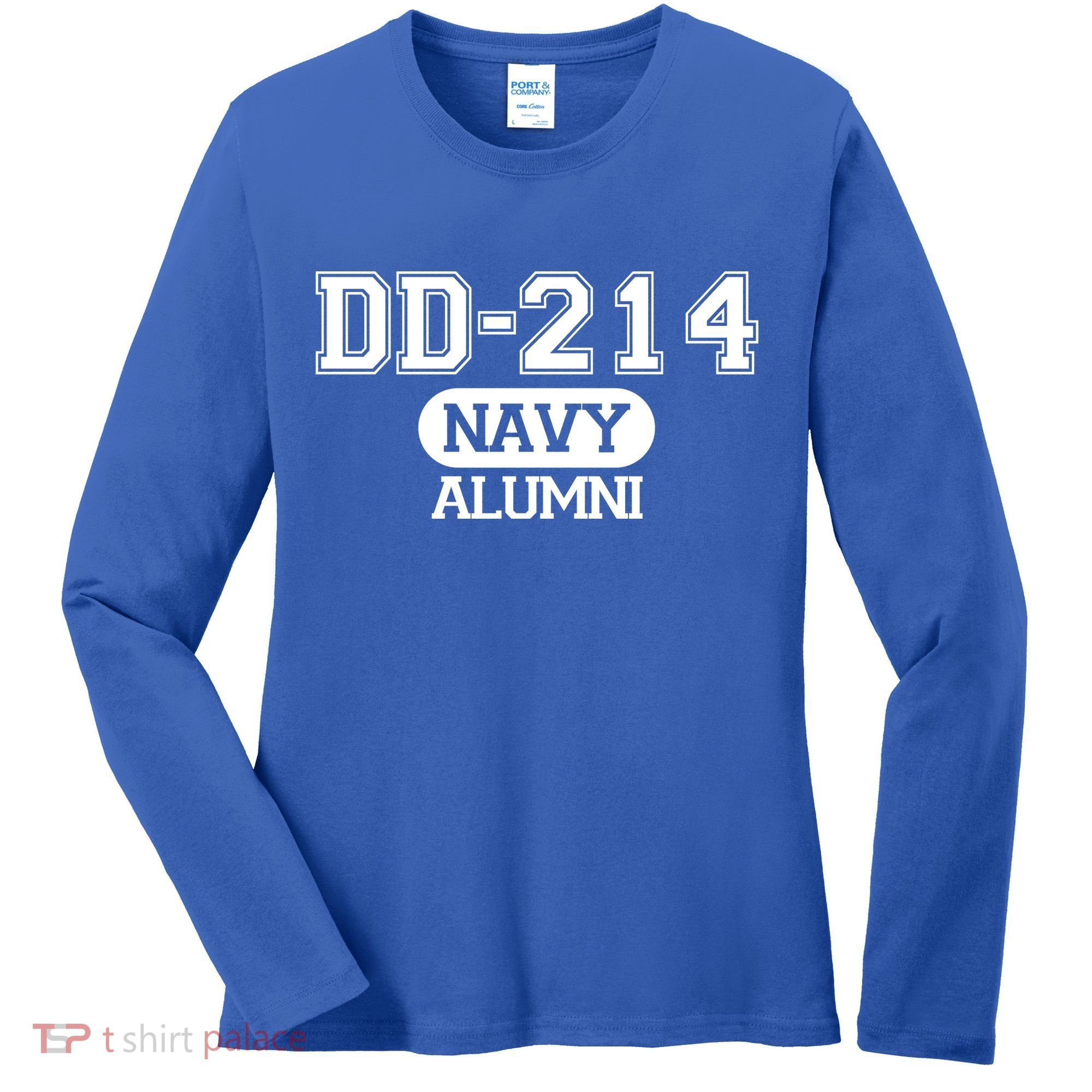 Dd 214 Navy Alumni Women's Long Sleeve Shirt