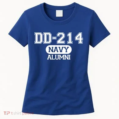 Dd 214 Navy Alumni Women's T-Shirt