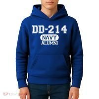 Dd 214 Navy Alumni Kids Hoodie thumb 4