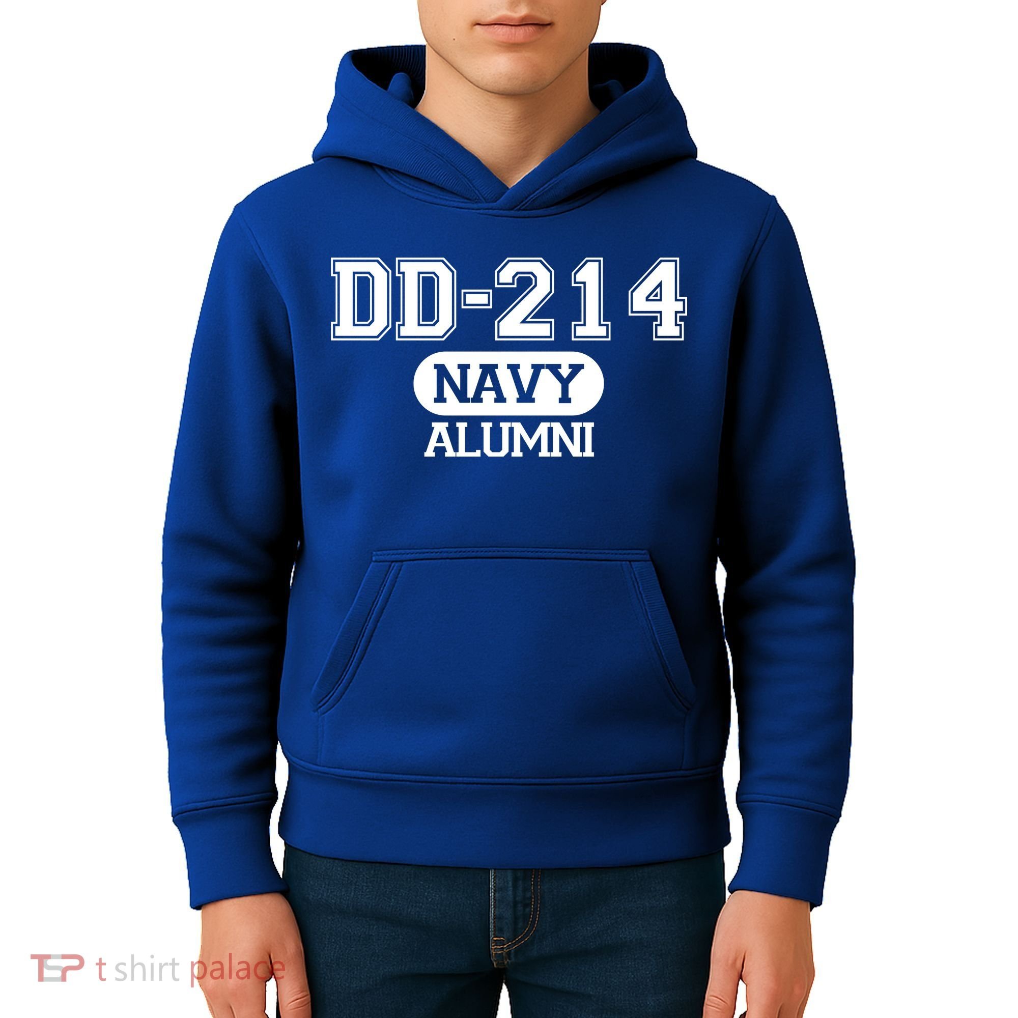 Dd 214 Navy Alumni Kids Hoodie