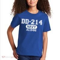 Dd 214 Navy Alumni Kids T-Shirt thumb 2