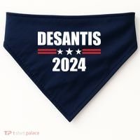Desantis 2024 Ron Desantis 2024 Presidential Election Desantis For President USA-Made Doggie Bandana thumb 0