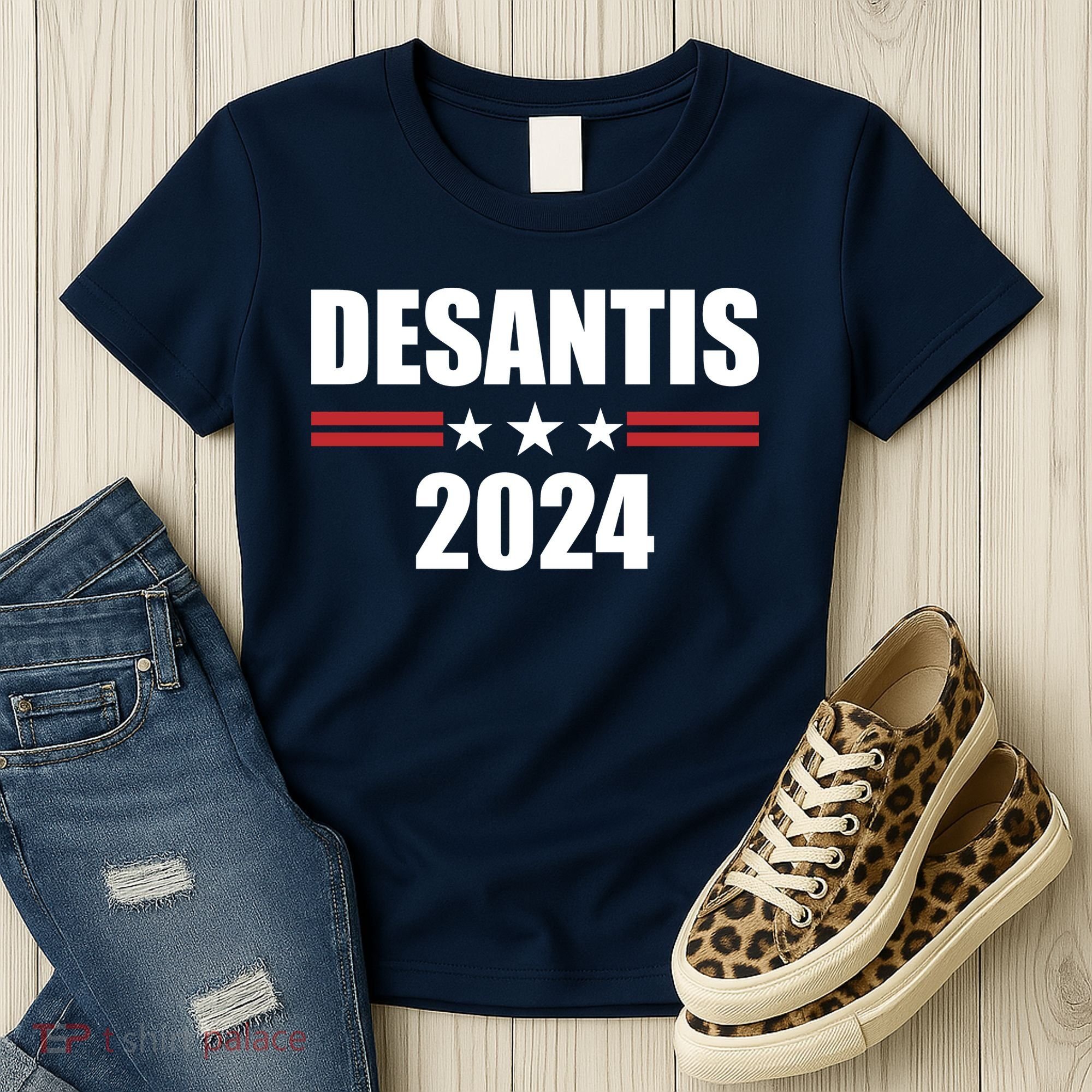 Desantis 2024 Ron Desantis 2024 Presidential Election Desantis For President Women's T-Shirt
